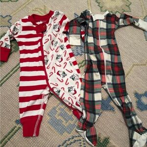 Striped and Plaid Kids One Piece Set - Beaufort Bonnet + Hanna Anderson
